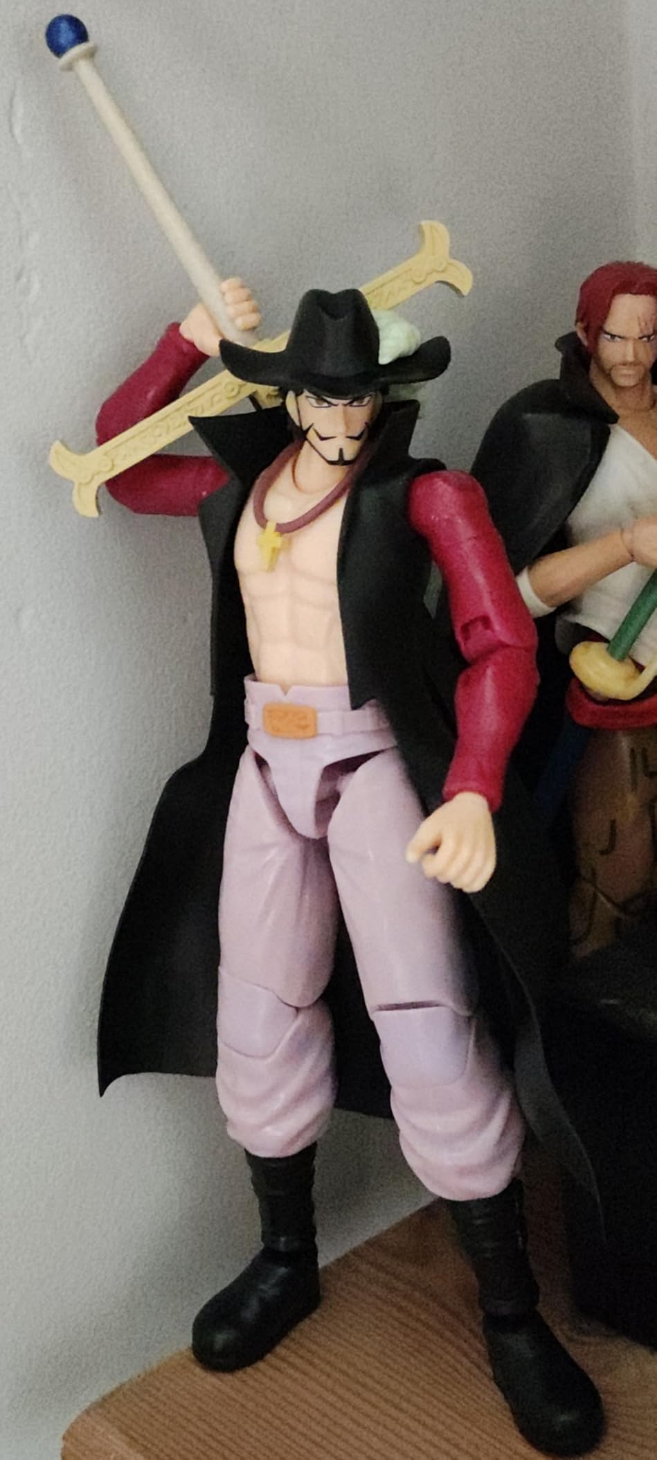 Bandai Anime Heroes One Piece Mihawk action figure 17 cm