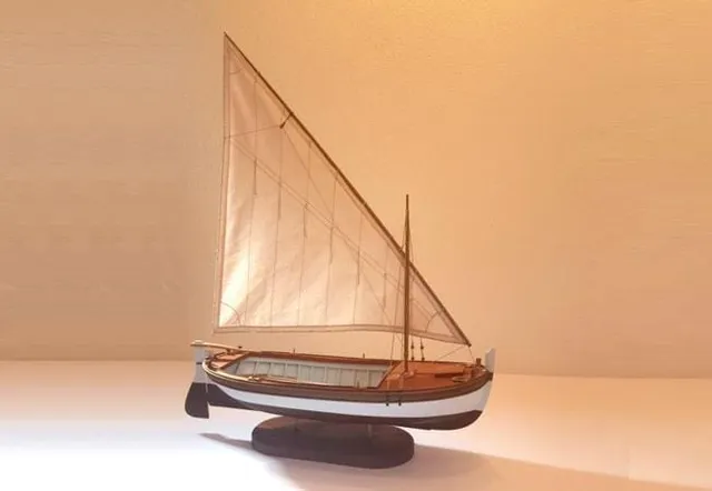 MarisStella Gajeta 1:14 Kit Barca 48cm Vele Pre-Cucite