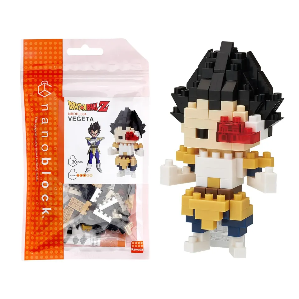 Nanoblock Dragon Ball Z Vegeta mattoncini NBDB004