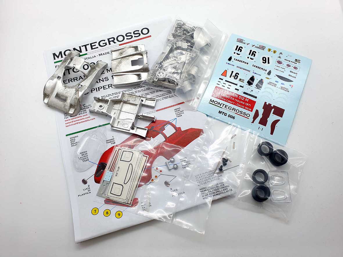 Tameo Kits MTG 006 kit auto 1/43 da verniciare
