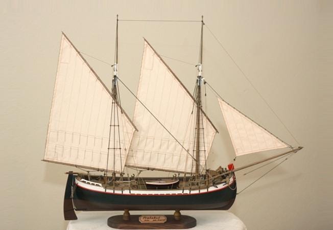 MarisStella Trabaccolo 1:32 kit nave legno interni arredati