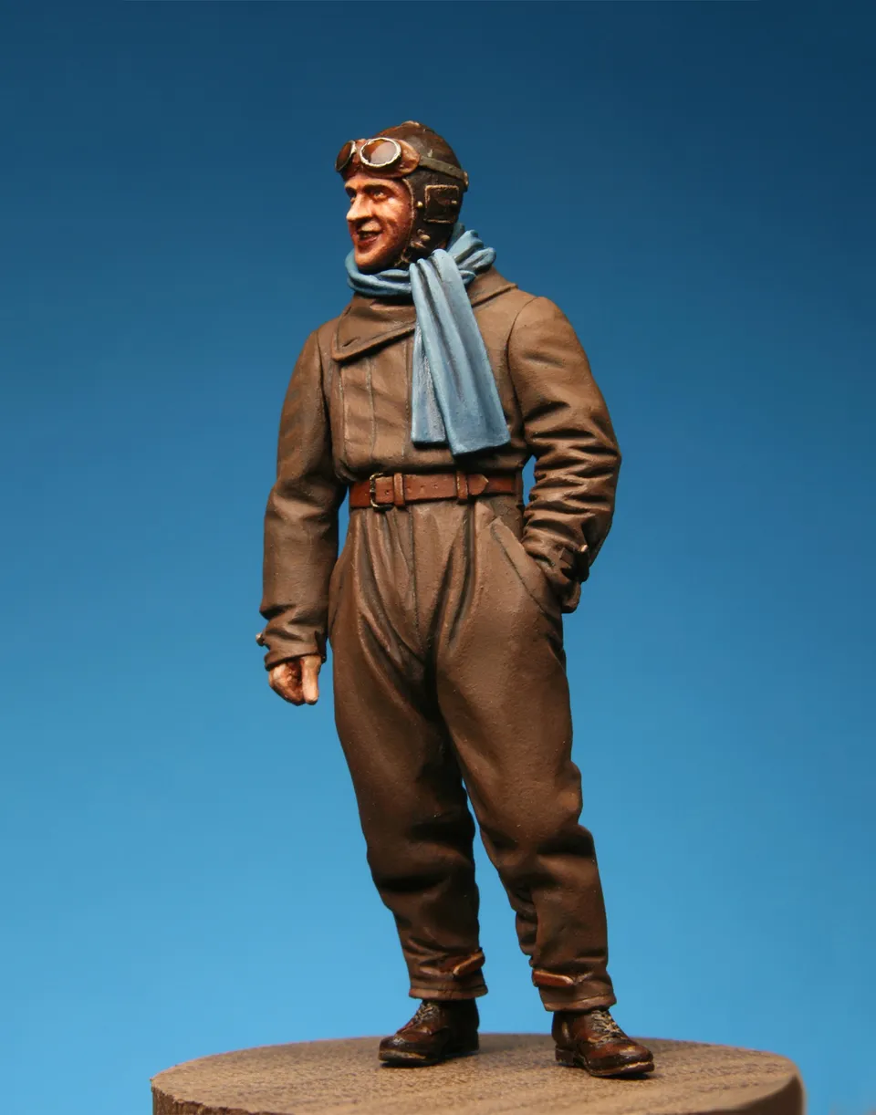 Model Cellar Pilot 2 biposto tedesco WWI figurino
