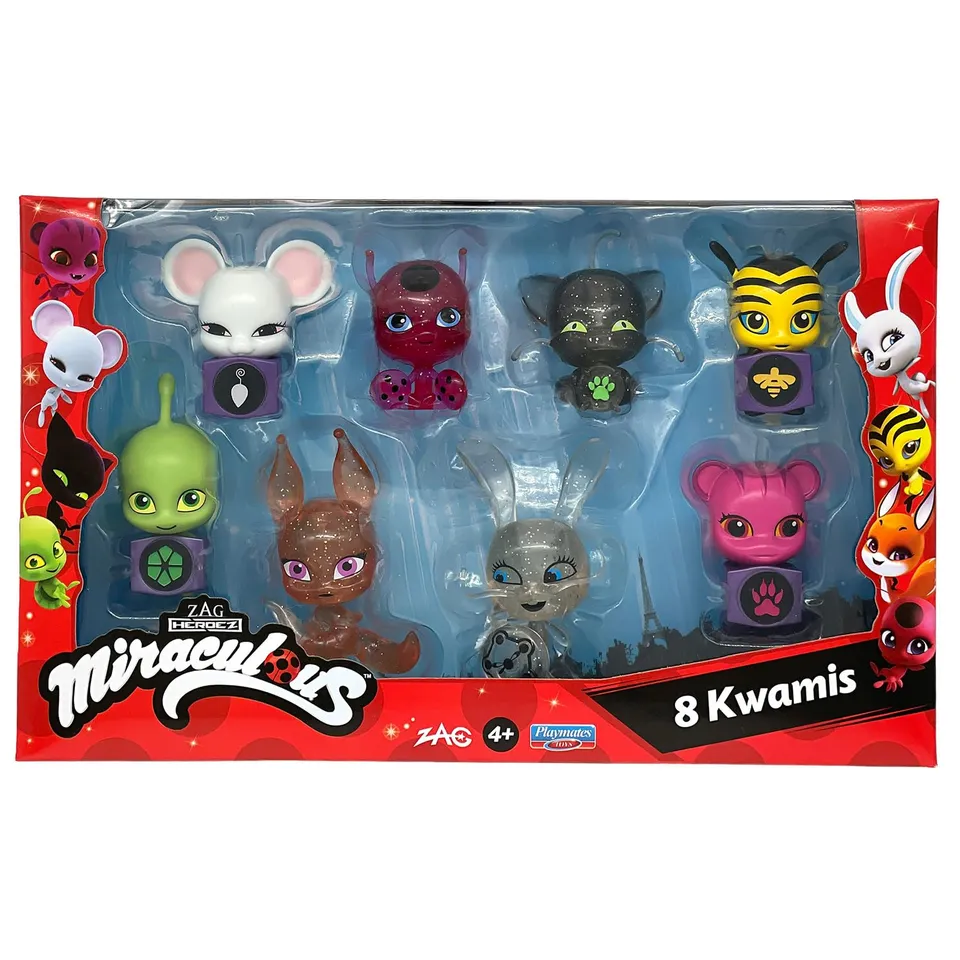 Miraculous Kwami set 8 mini-figure da collezione P50532