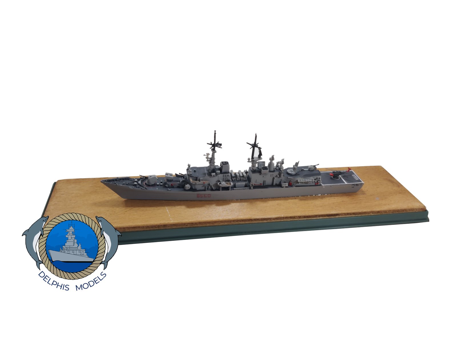 Delphis Models Durand de la Penne D560 modello montato con teca