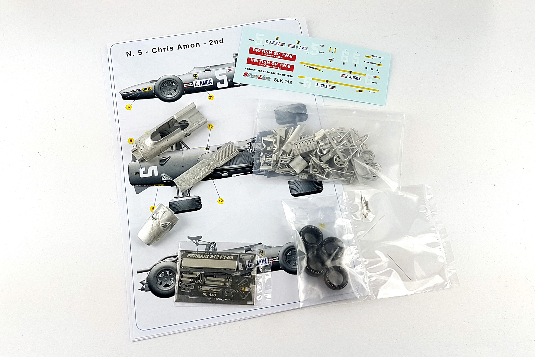 Tameo Kits SLK 118 modellino in metallo