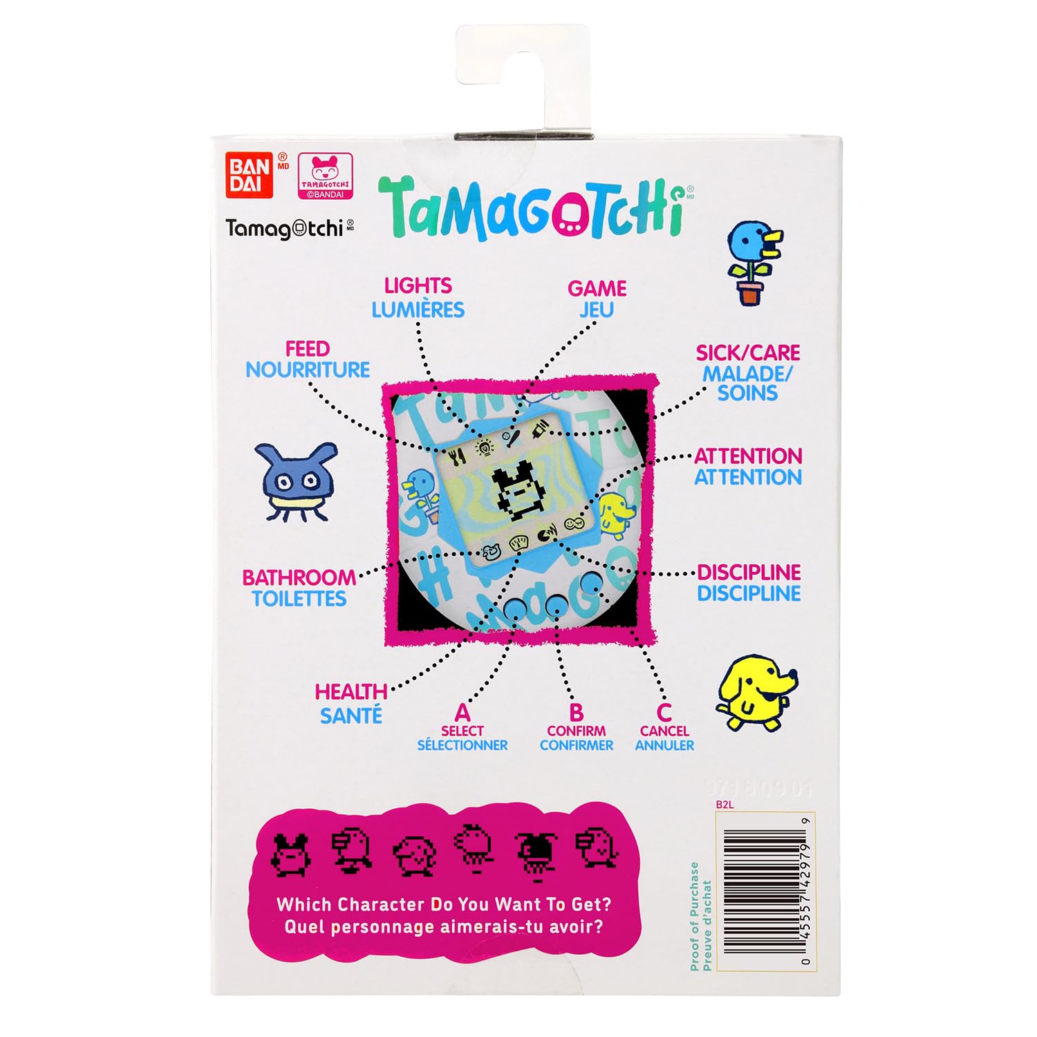 Bandai Tamagotchi Original Ocean animale virtuale schermo colori