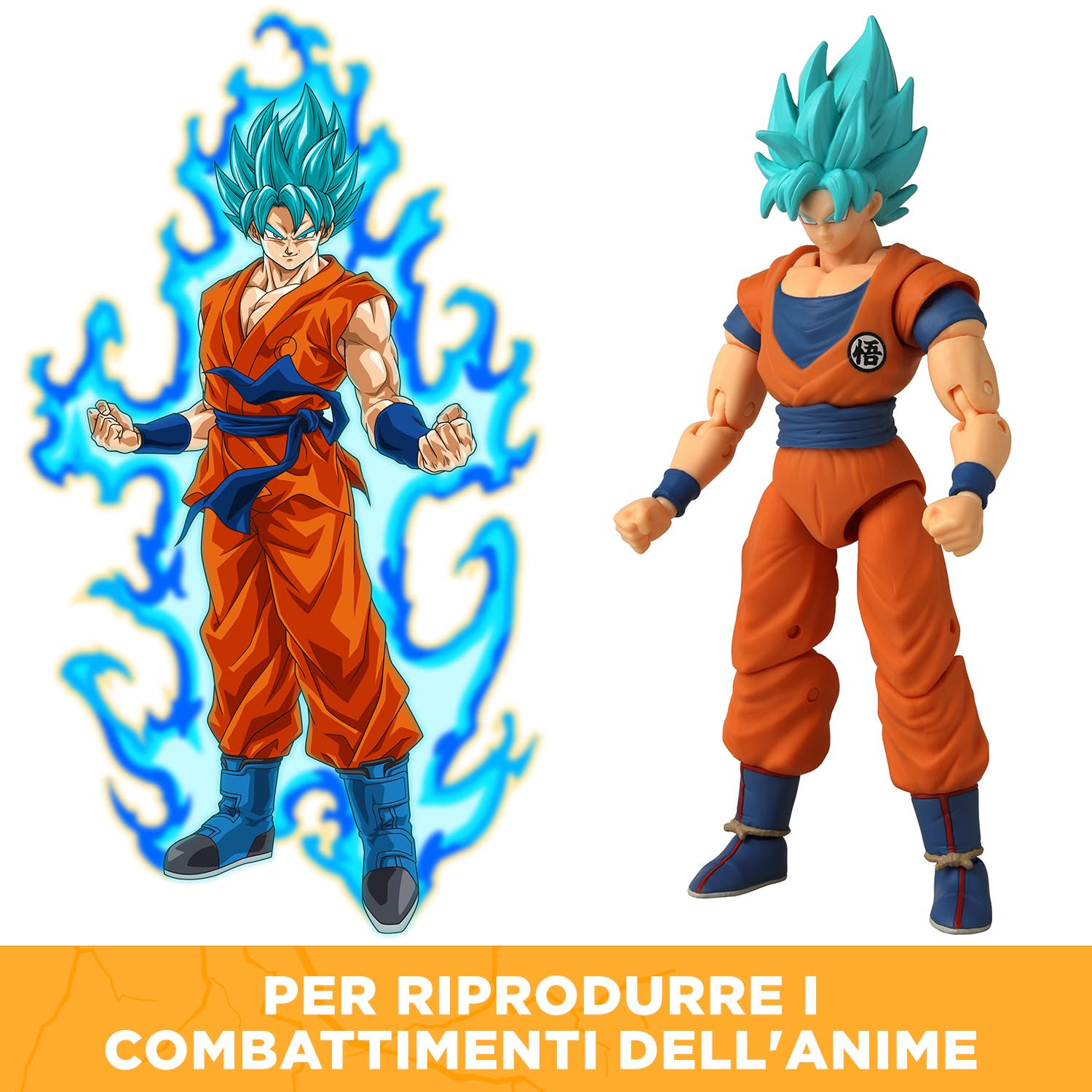 Bandai Dragon Ball Dragon Stars Goku Blue action figure 17cm