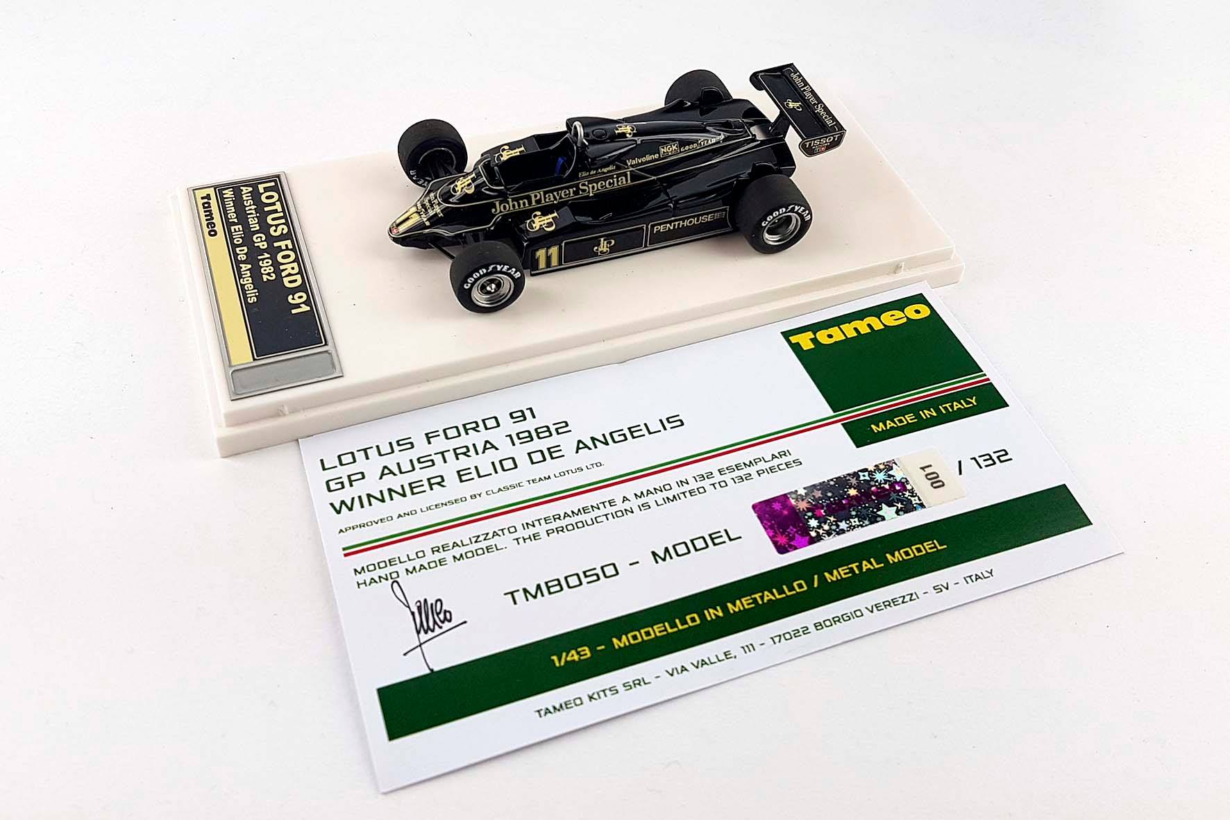 Tameo Kits TMB 050 kit modellismo auto metallo