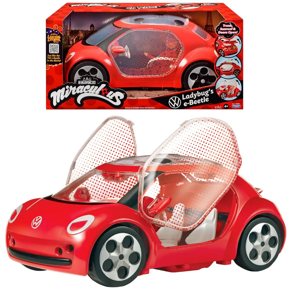 Bandai Miraculous Ladybug e-Beetle auto giocattolo Film