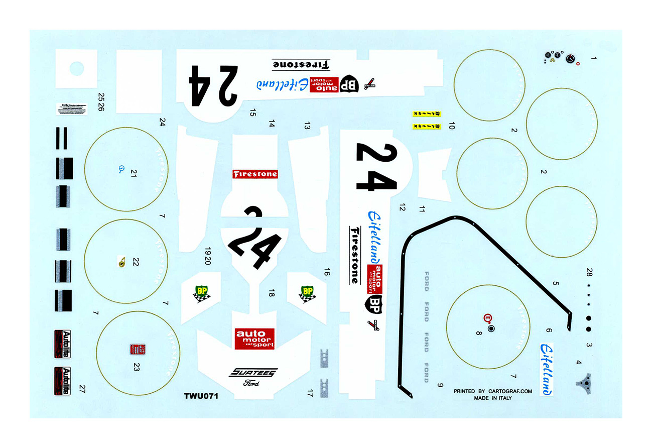 Tameo Kits This Way Up TWU 071 Kit Modellino