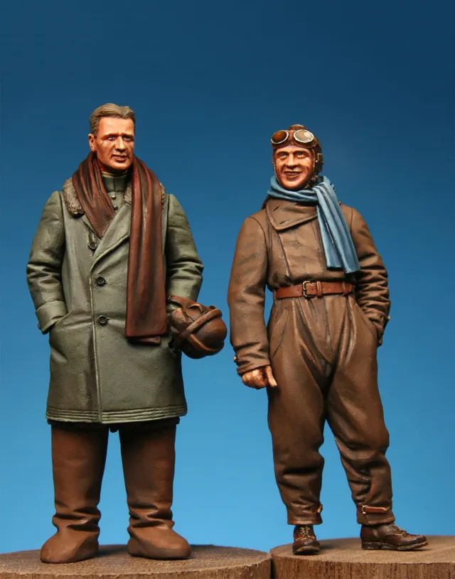 Model Cellar WWI German 2-seater Crew #2 figurino WWI
