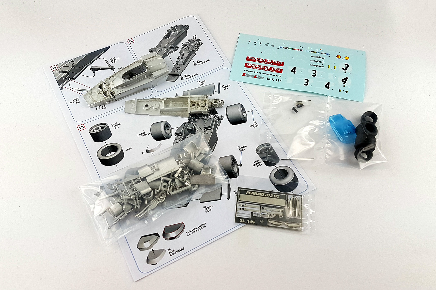 Tameo SLK 117 kit 1/43 da verniciare