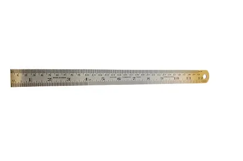 SIG TL88100 riga acciaio 30 cm graduata