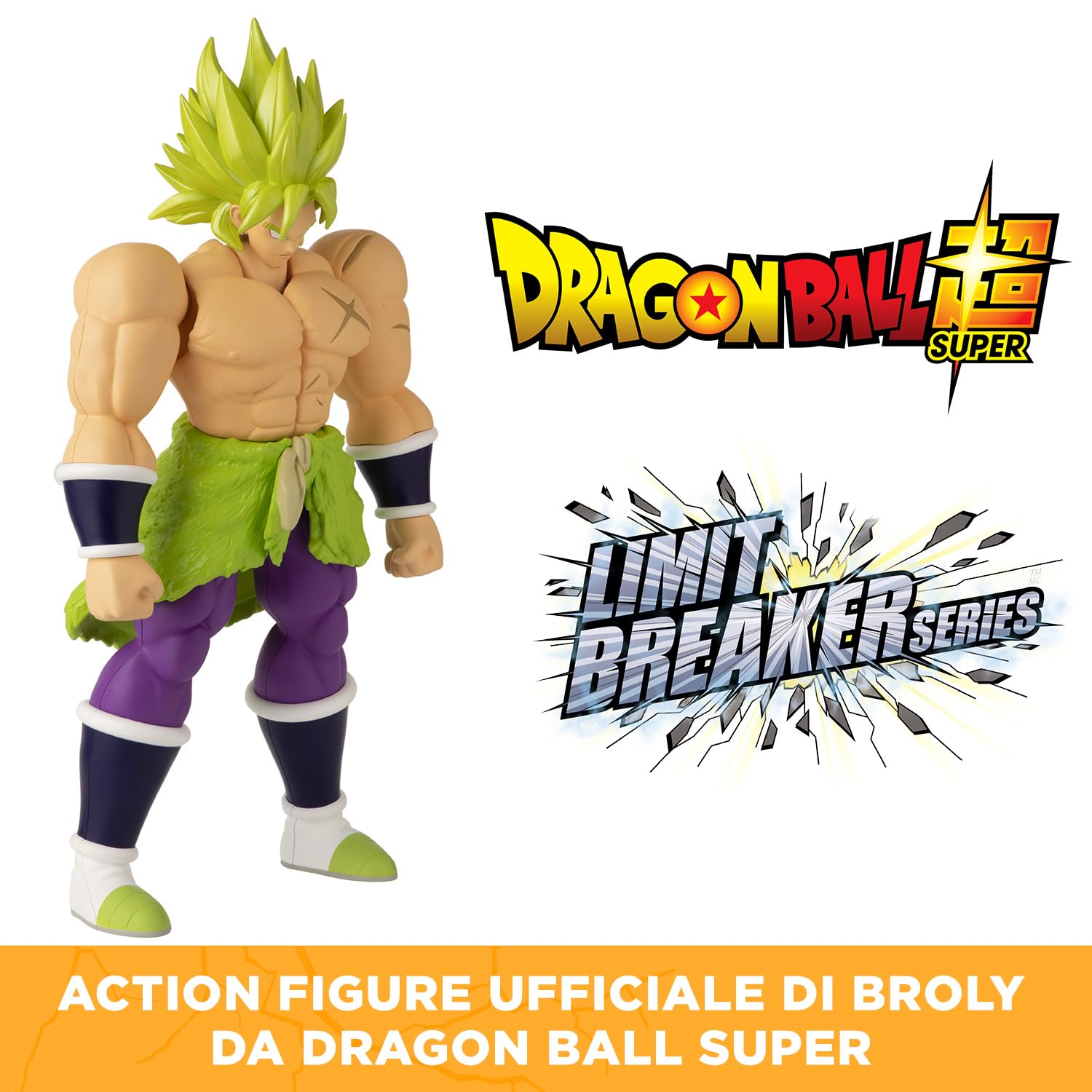 Bandai Dragon Ball Super Limit Breaker Broly action figure 30cm