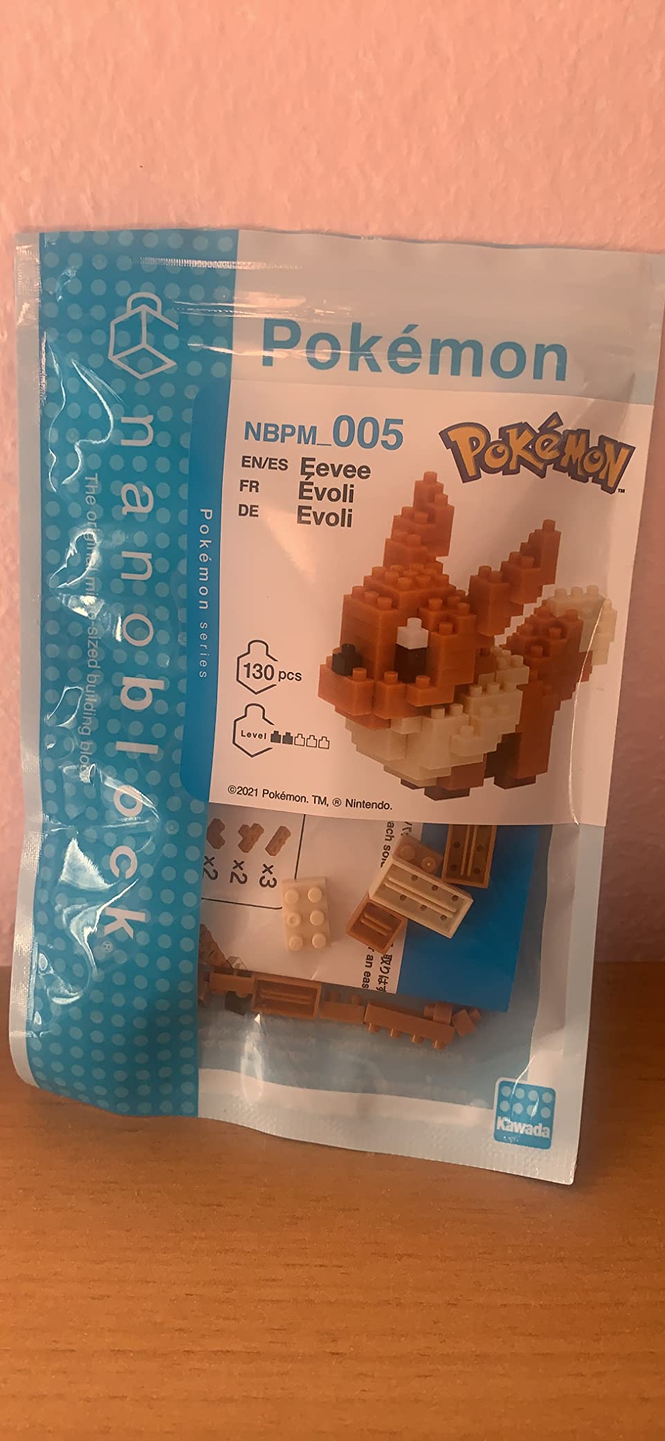 Nanoblock Pokemon Pikachu costruzioni NBPM001 150 pezzi