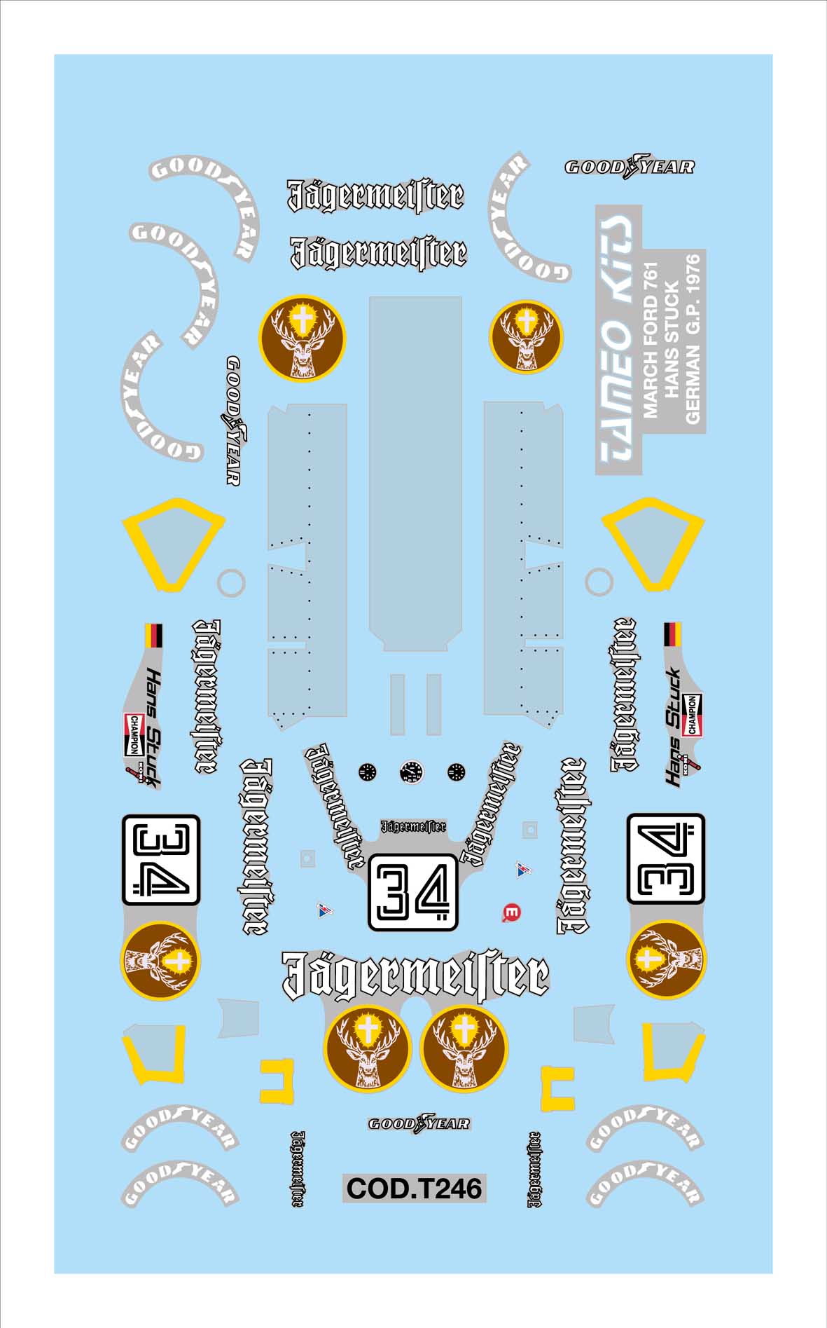 Tameo Kits TMK 271 kit montaggio 1/43 metallo