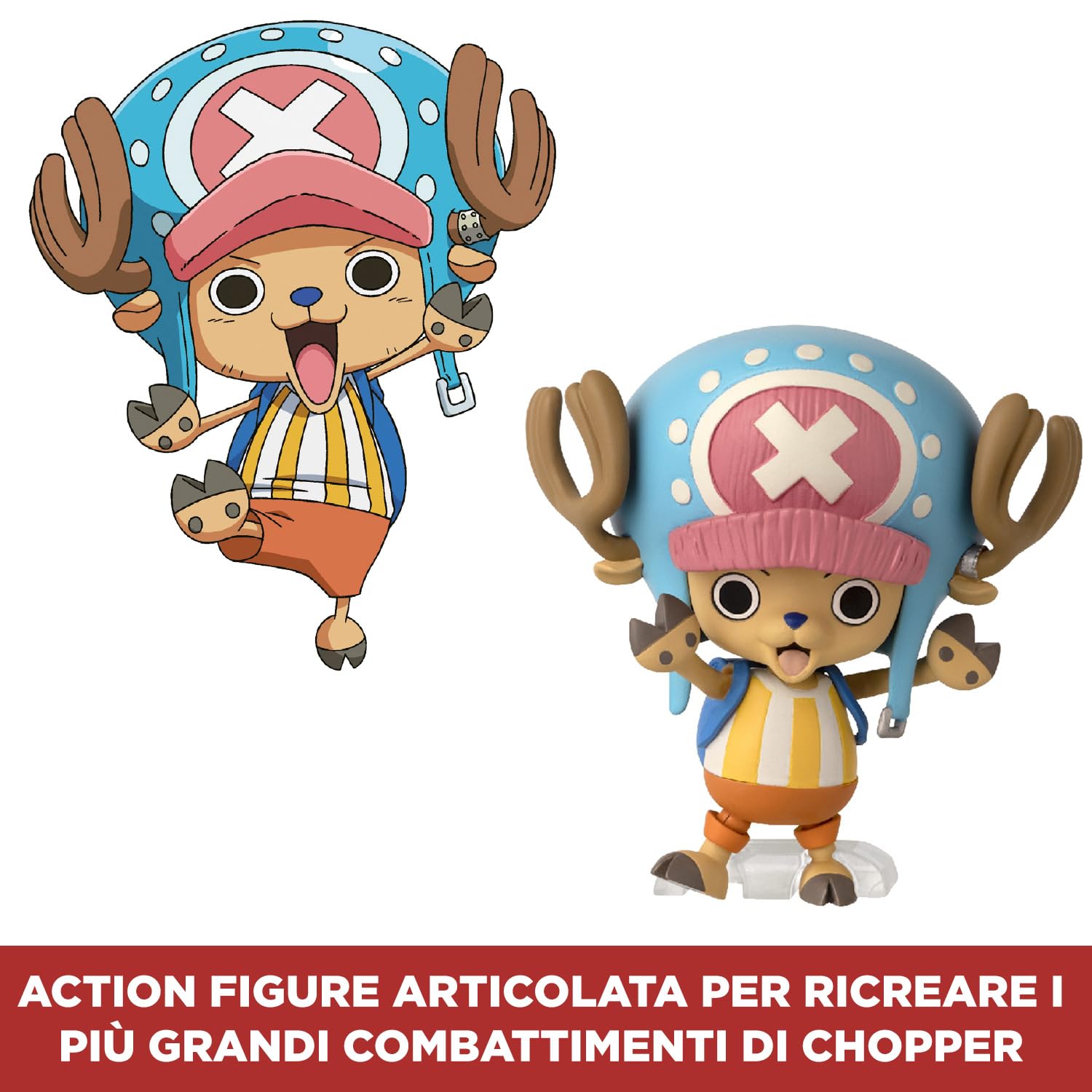 One Piece Anime Heroes Chopper action figure 7 cm 36936