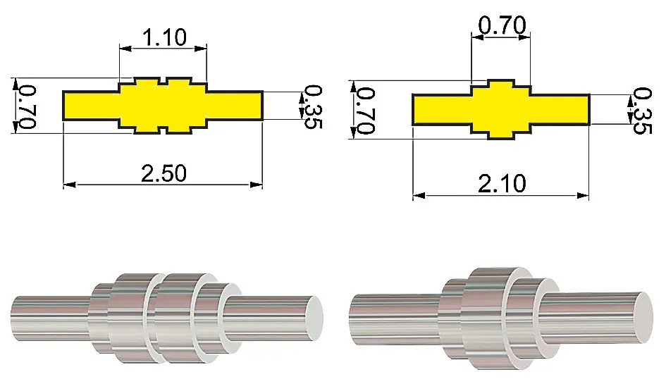 Tameo Kits PG 21 raccordo cavi elettrici 10 pezzi