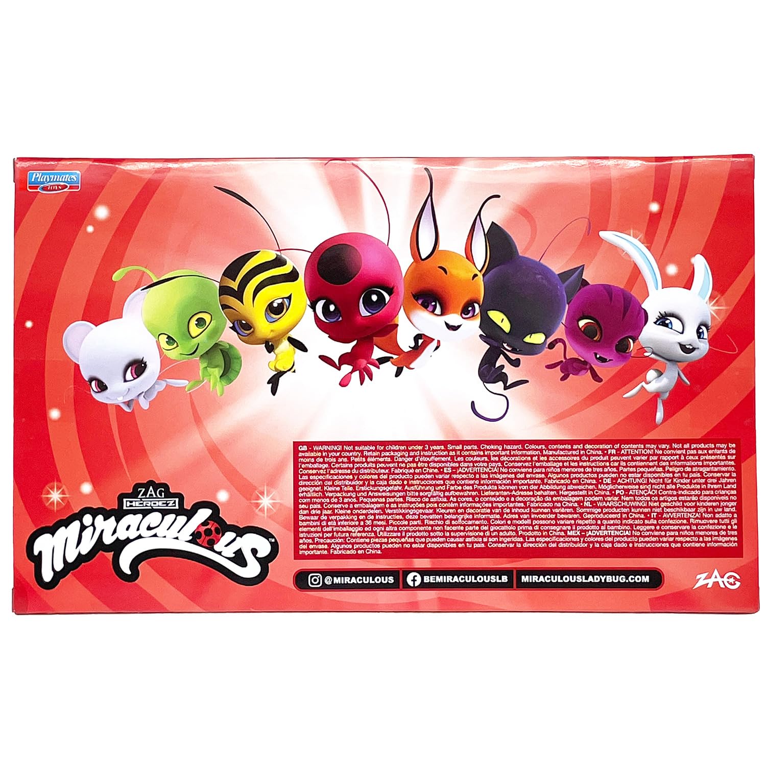 Miraculous Kwami set 8 mini-figure da collezione P50532