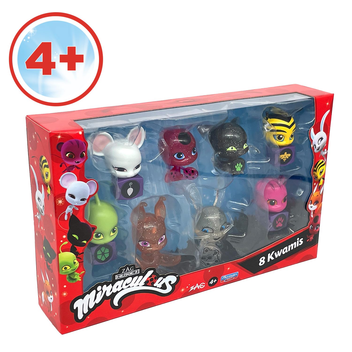 Miraculous Kwami set 8 mini-figure da collezione P50532