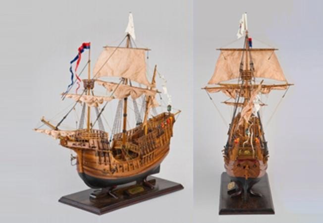 MarisStella Caracca Nava 217 1:59 kit nave legno 77,5 cm