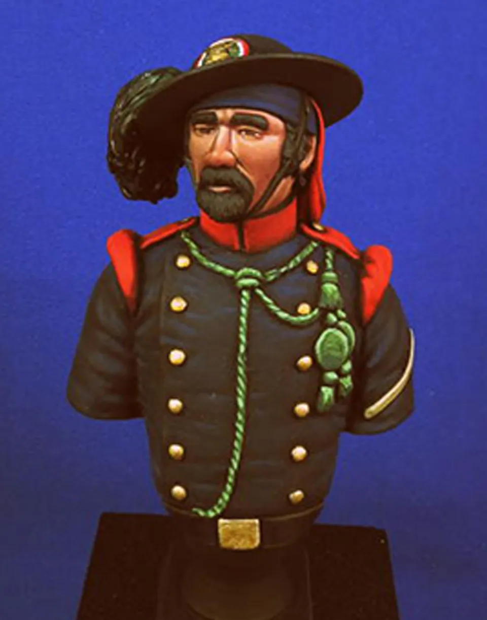 Model Cellar Sardinian Bersaglieri Crimea 1854 figurino sardo