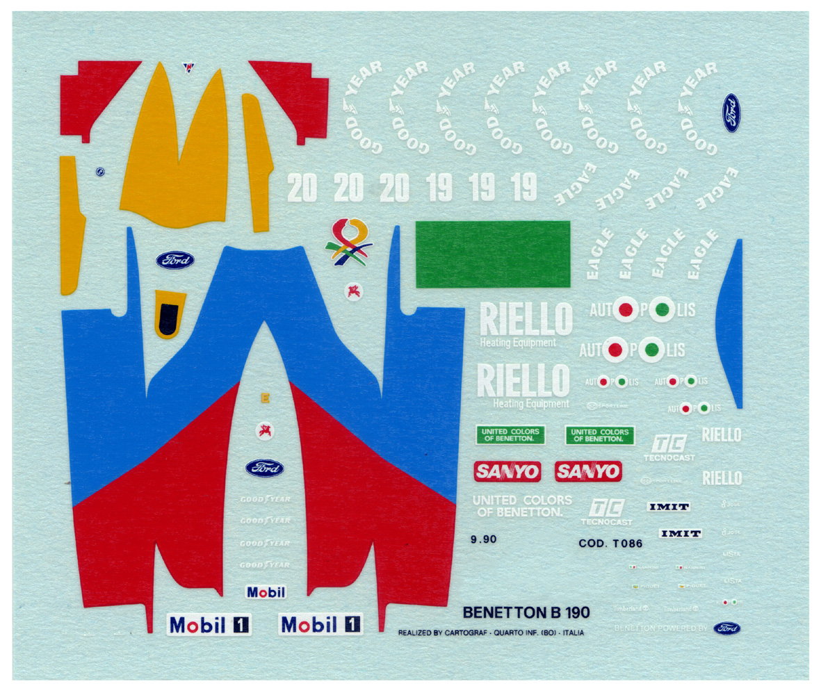 Tameo Kits TMK 131 kit montaggio scala 1/43