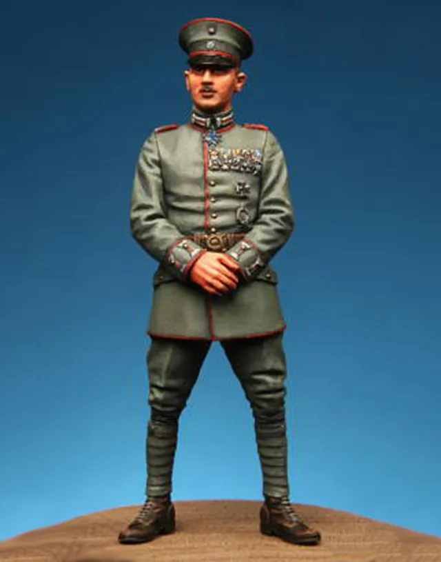 Model Cellar WWI Max Immelman figurino 2 teste pilota