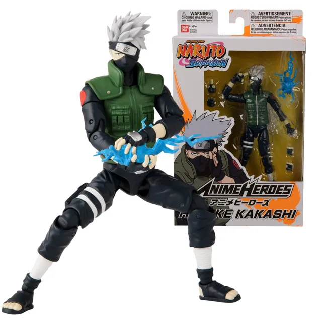 Bandai Anime Heroes Kakashi Hatake action figure 17 cm
