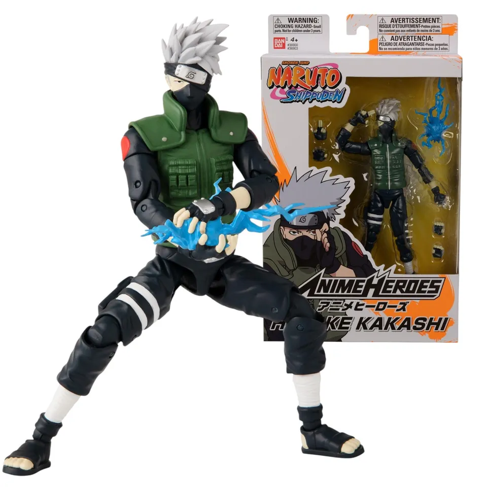 Bandai Anime Heroes Kakashi Hatake action figure 17 cm