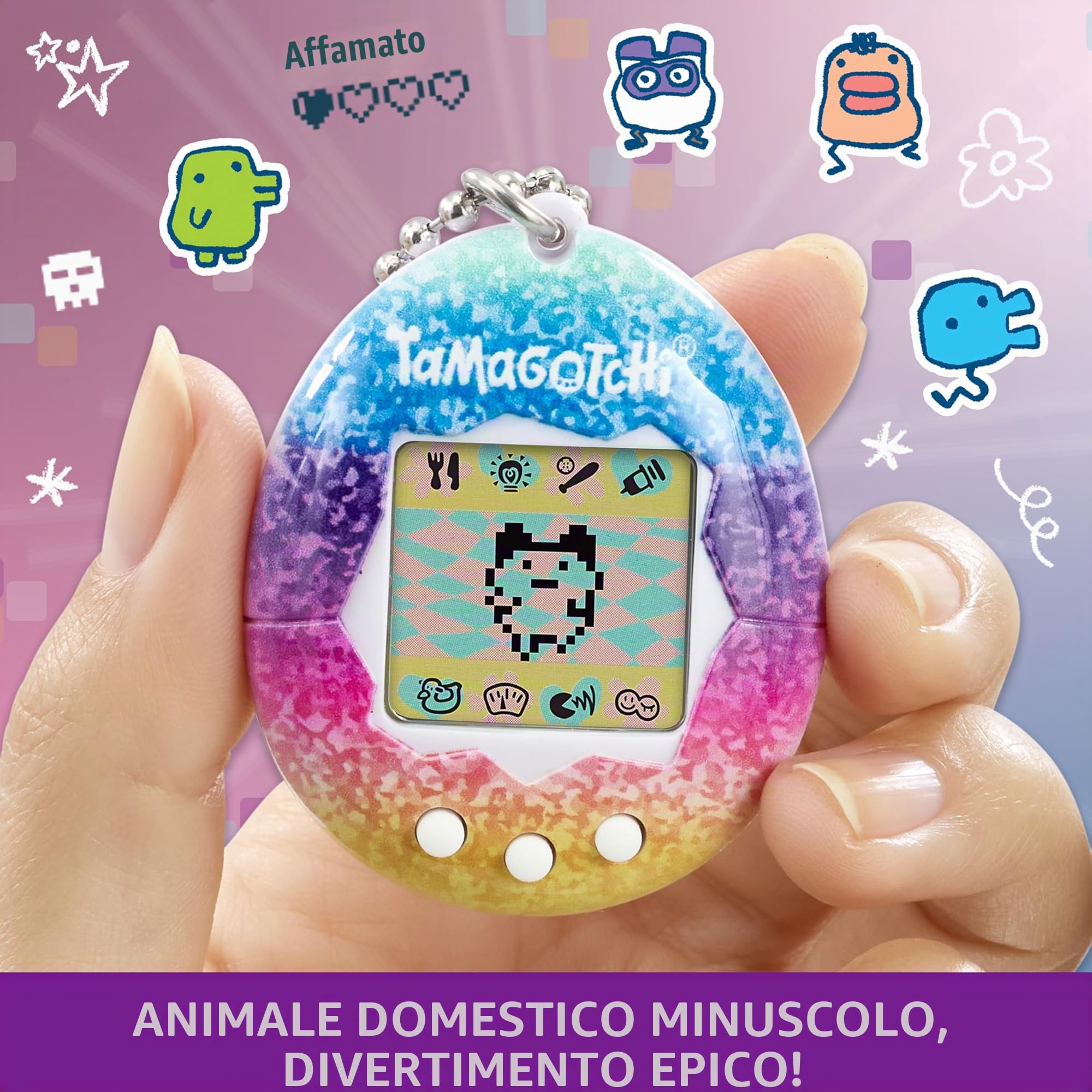 Bandai Tamagotchi Unicorn 42927 animale virtuale originale