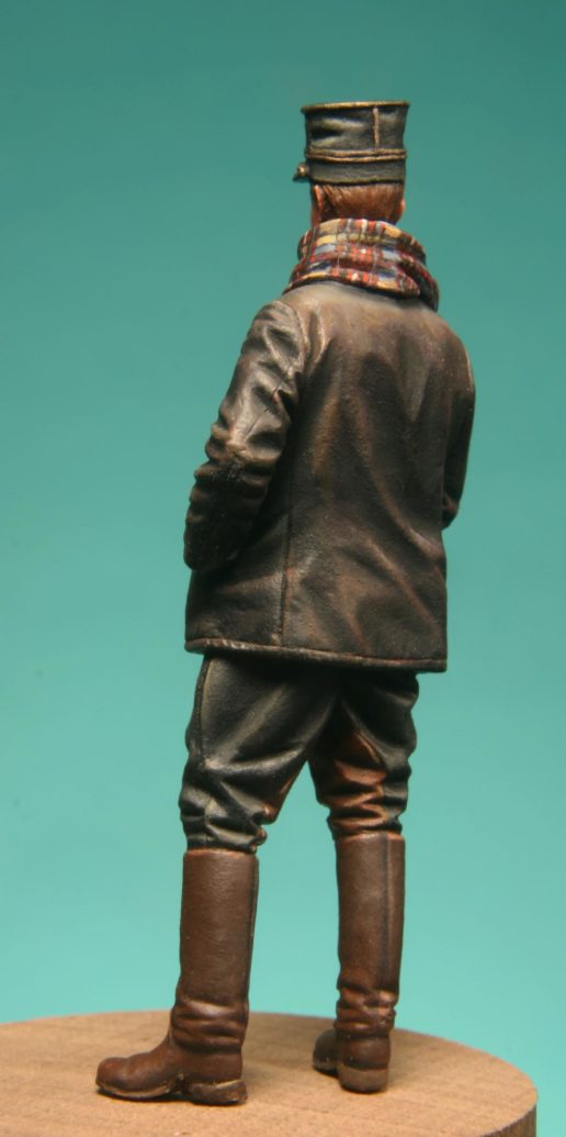 Model Cellar WWI Belgian Armored Car Crewman 1 figurino carrista