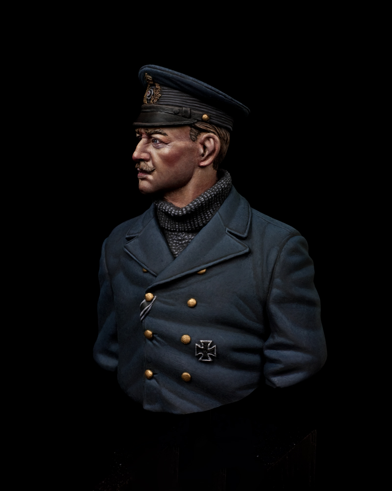Model Cellar WWI German Zeppelin Commander busto