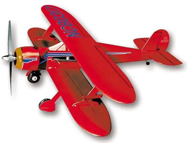 SIG Beechcraft Staggerwing kit aeromodello 1/2A