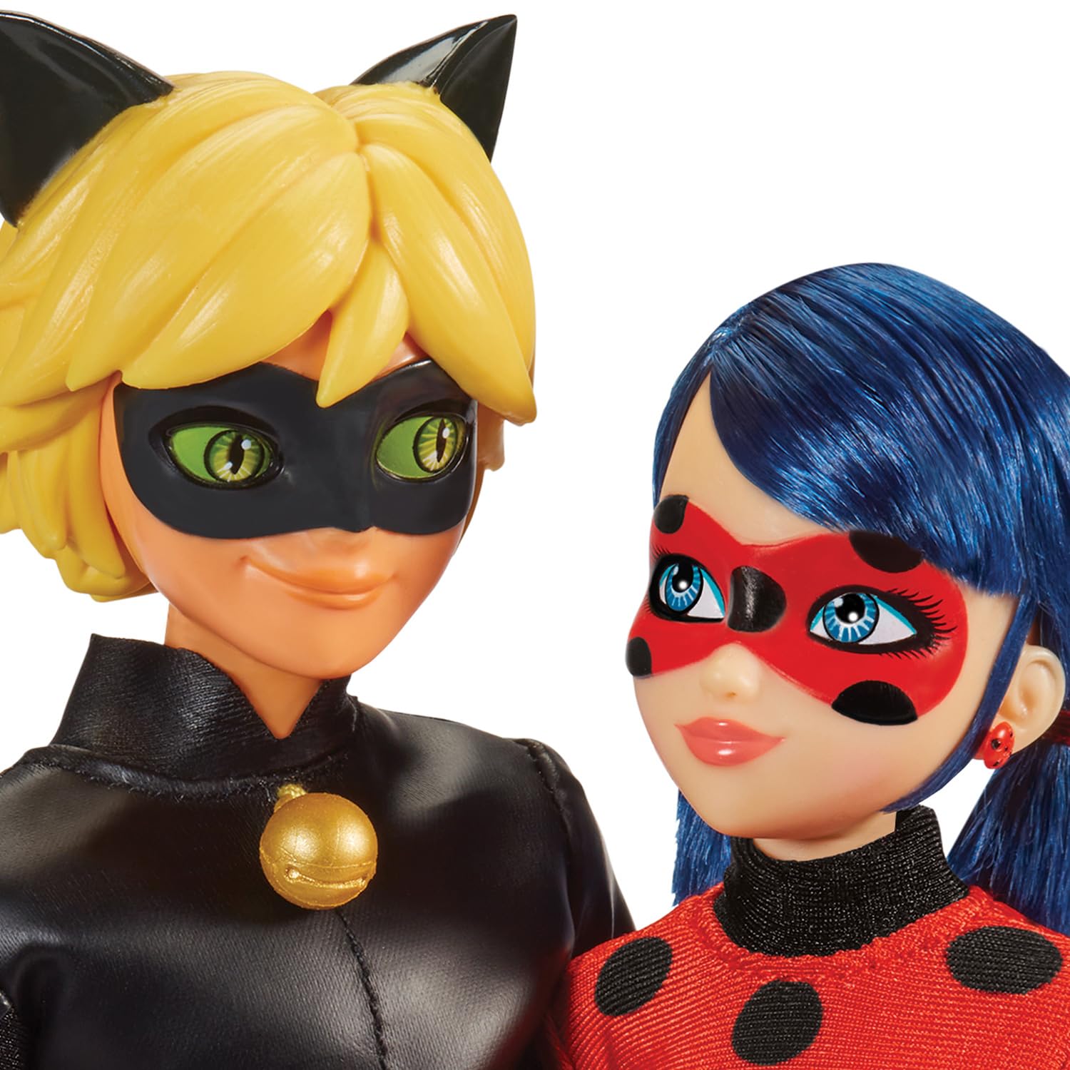 Miraculous Ladybug e Chat Noir bambole 26 cm set 2 pezzi
