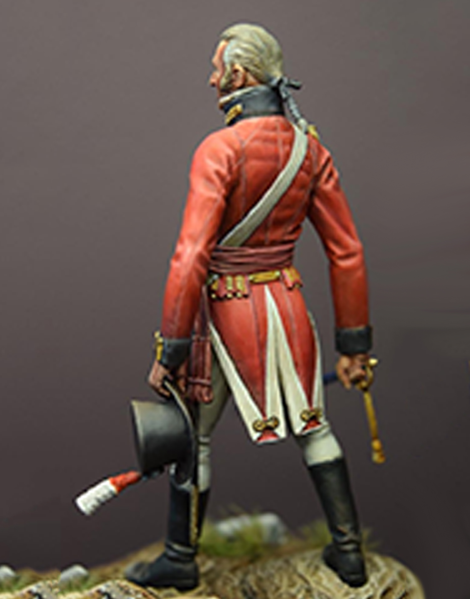 Model Cellar British Officer 1801 Egypt figurino ufficiale