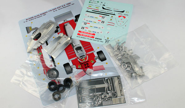 Tameo SLK 098 kit montaggio 1/43 metallo