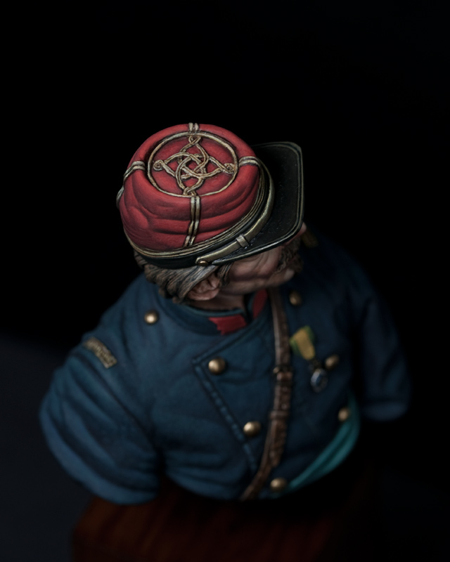 Model Cellar French Officer 1870 busto capitano fanteria