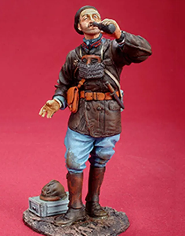 Model Cellar French Tanker 1916-18 figurino carrista