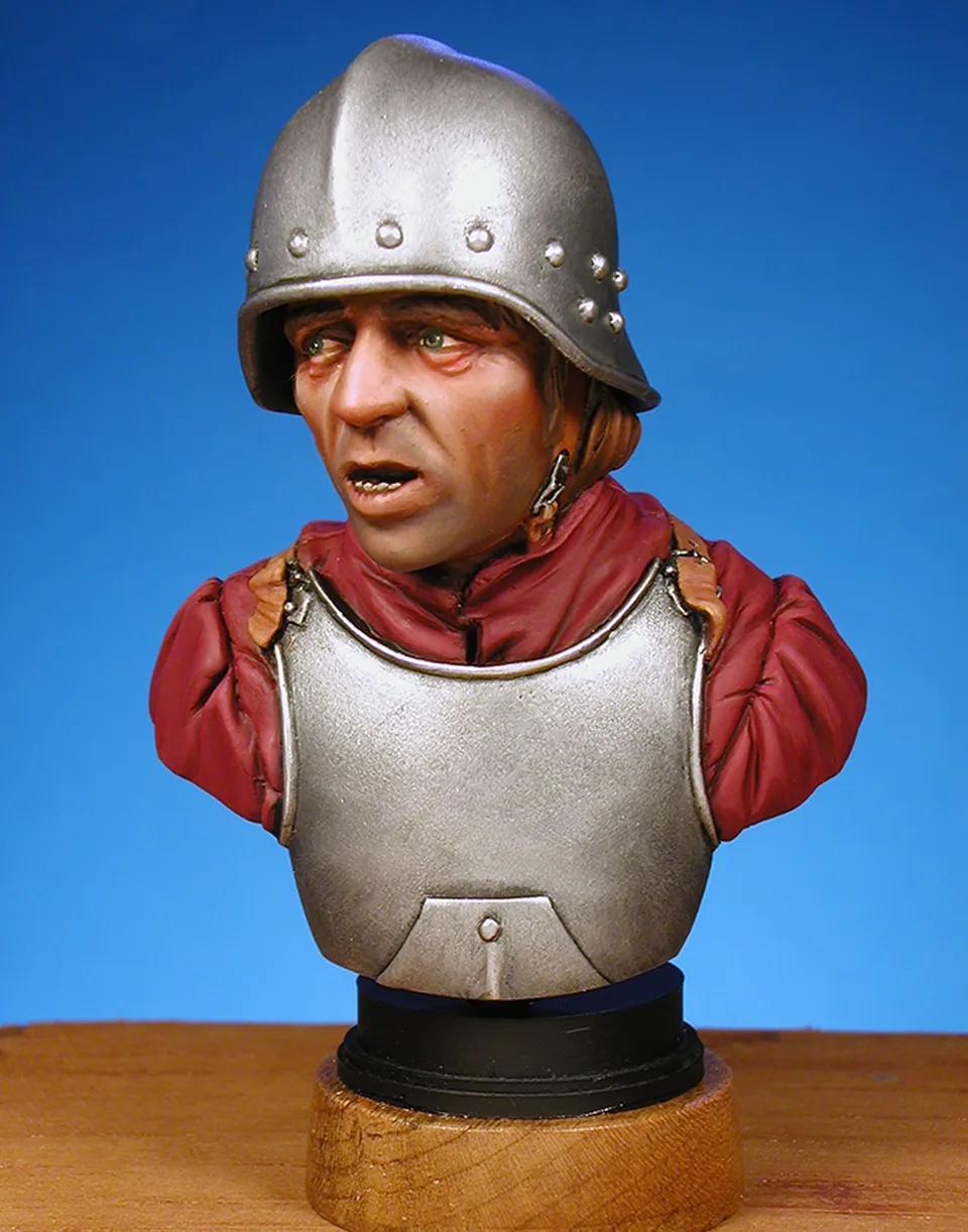 Model Cellar Man-at-Arms Wars of the Roses figurino medievale