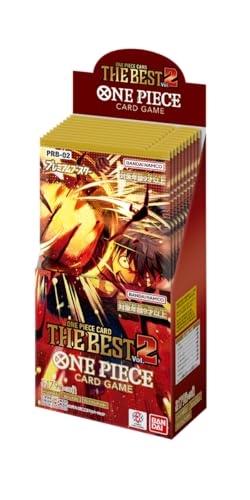 Bandai One Piece PRB-02 The Best Vol.2 box giapponese 10 bustine