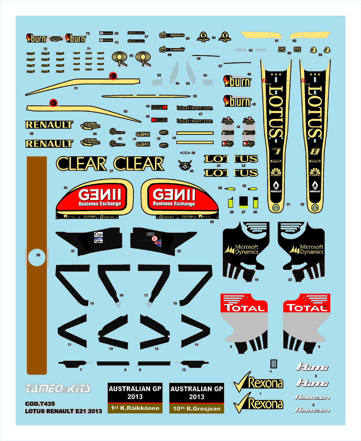 Tameo Kits TMK 414 kit montaggio scala 1/43