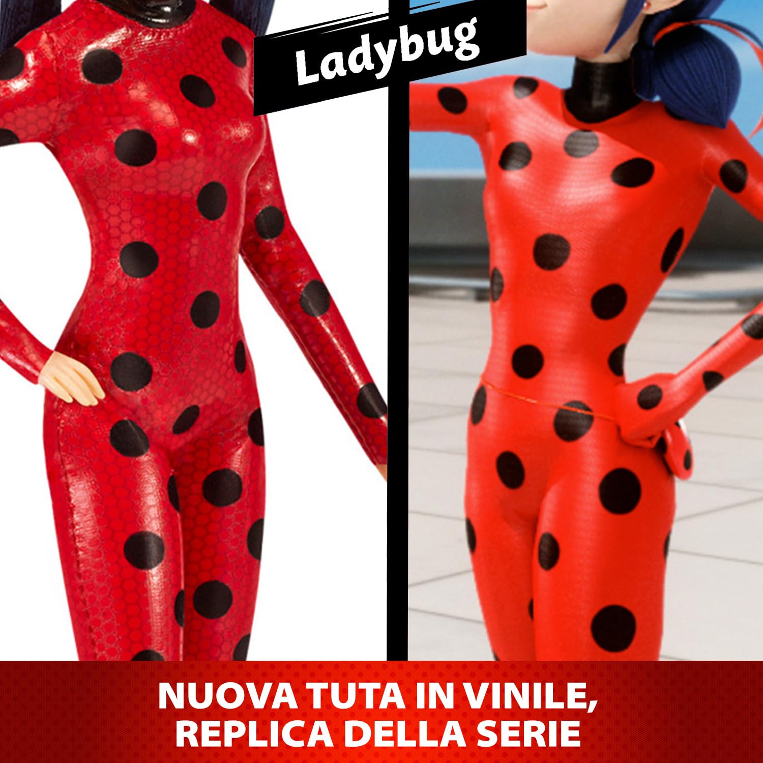 Miraculous Ladybug Fashion Doll bambola 26 cm multicolore