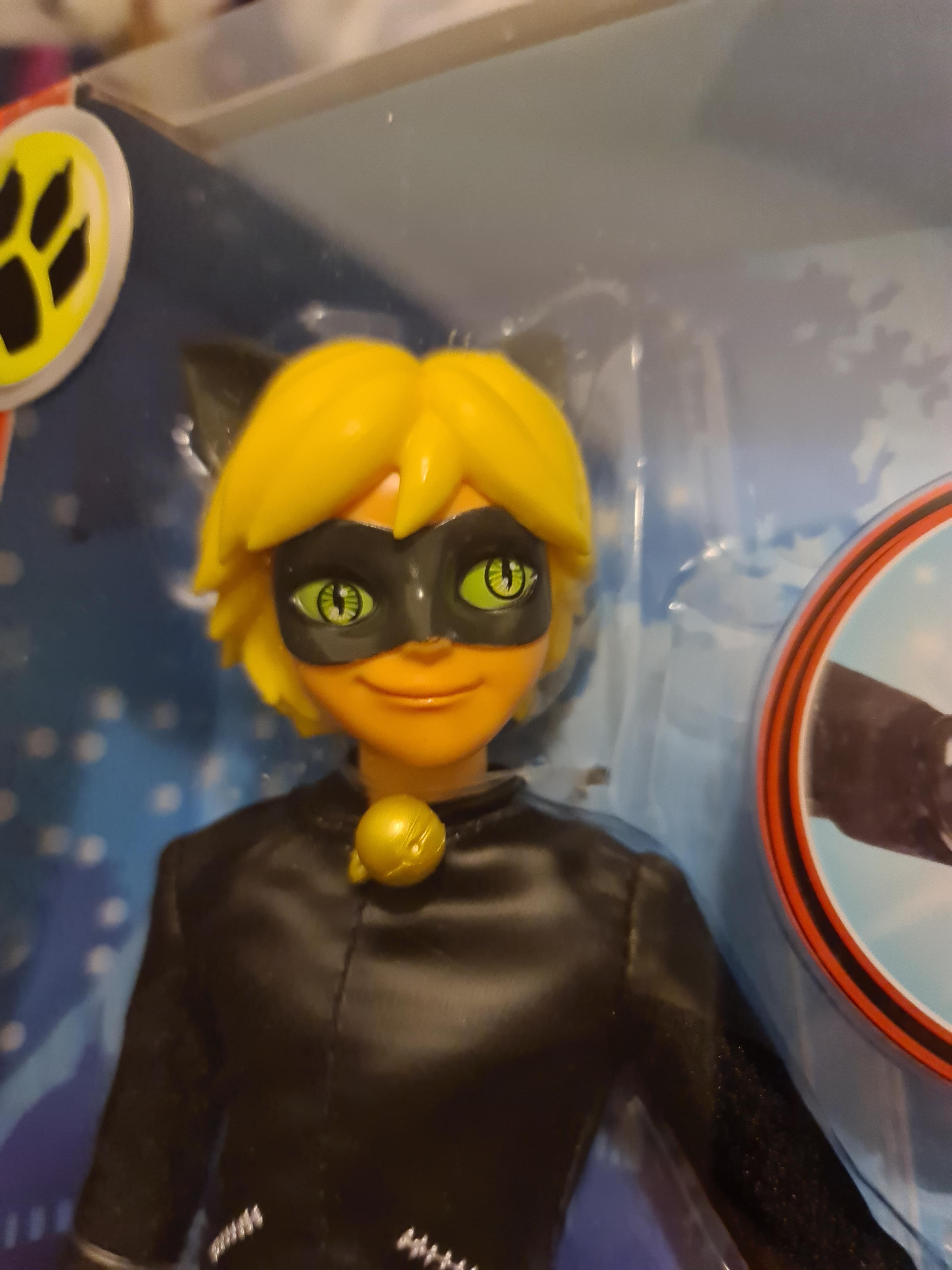 Miraculous Ladybug e Chat Noir bambole 26 cm set 2 pezzi