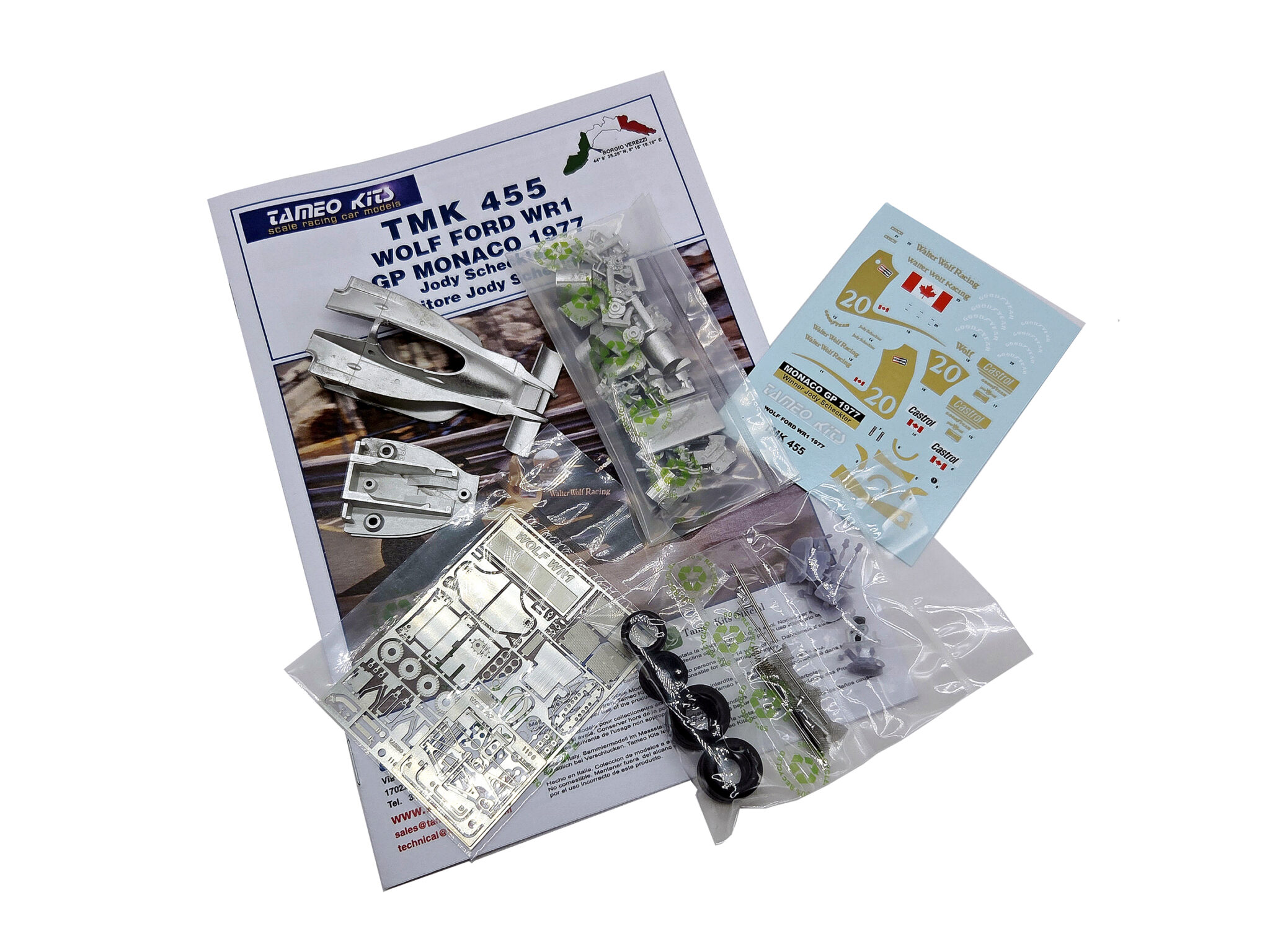 Tameo Kits TMK 455 Wolf WR1 kit 1/43 Ford