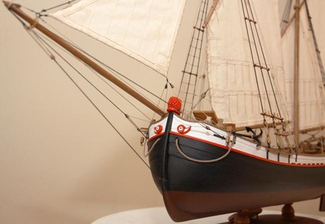 MarisStella Trabaccolo 1:32 kit nave legno interni arredati