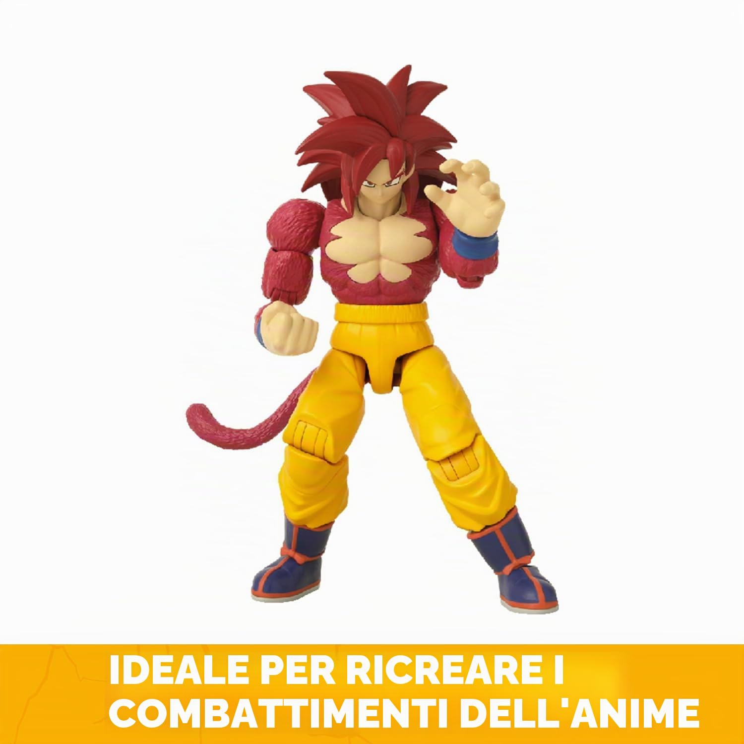 Bandai Dragon Stars Goku Super Saiyan 4 Daima action figure 17 cm