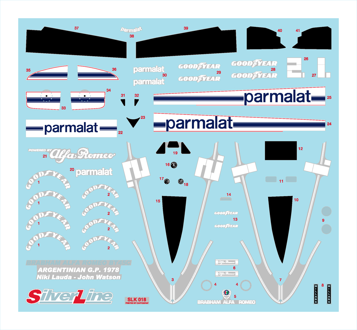 Tameo Kits SLK 018 kit scala 1/43 metallo