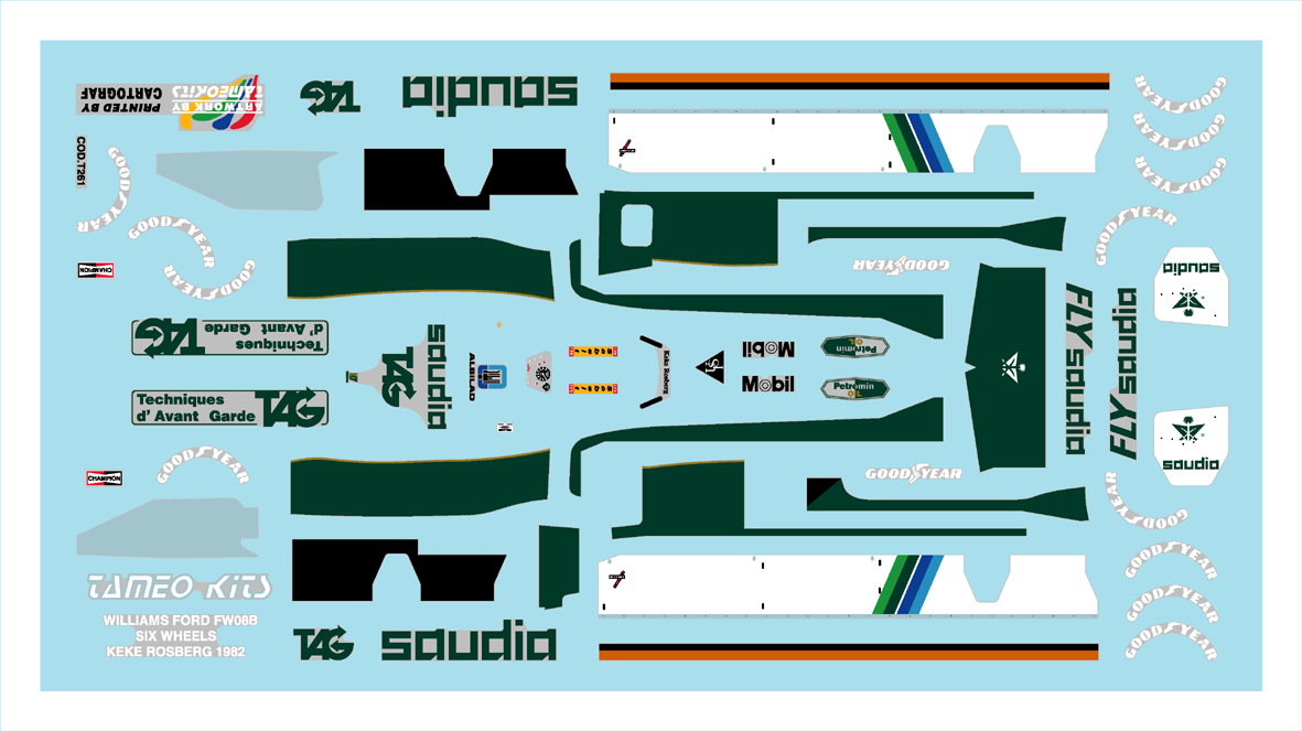 Tameo Kits TMK 285 kit scala 1/43 metallo