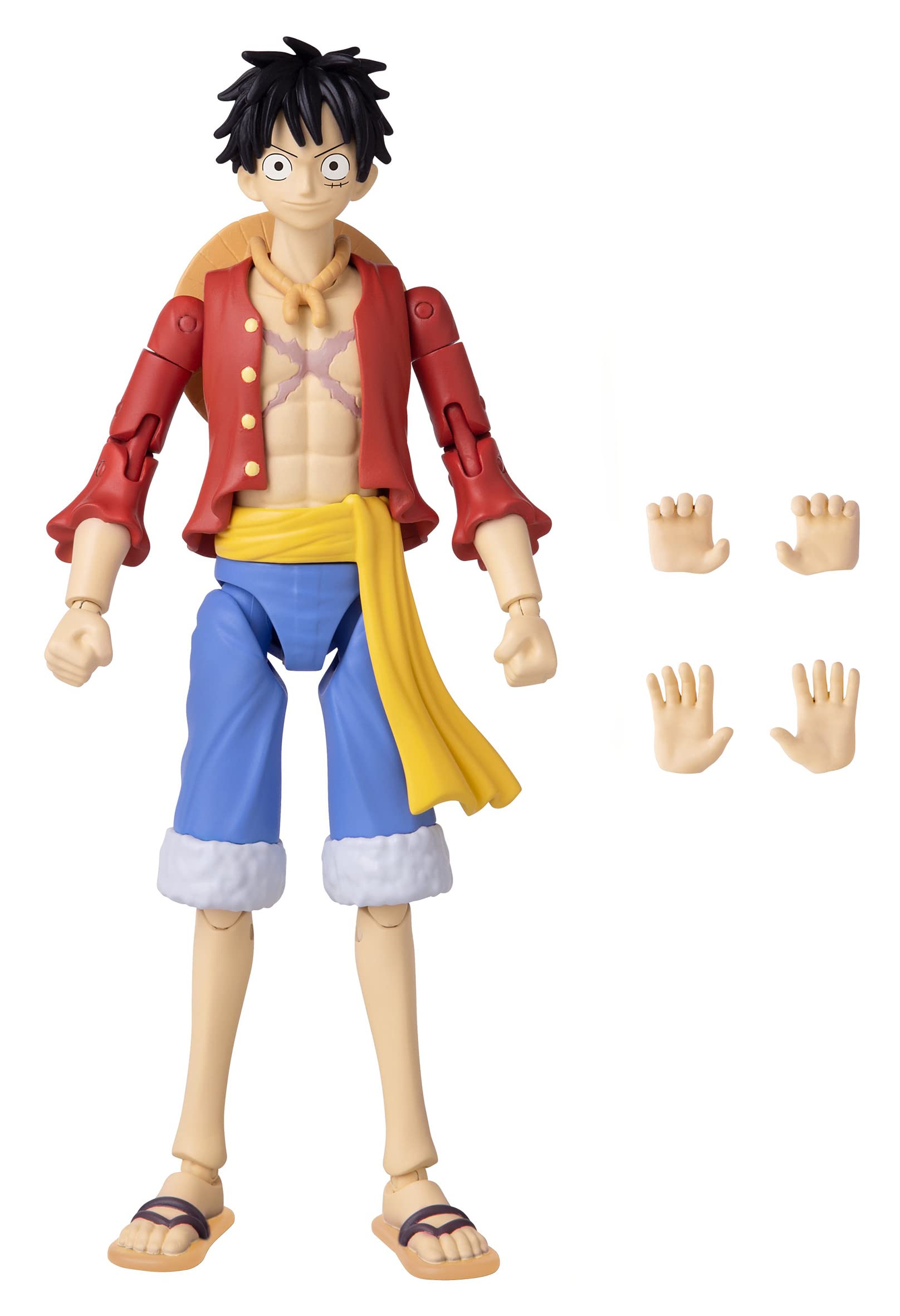 Bandai Anime Heroes Monkey D. Rufy action figure 17 cm articolata